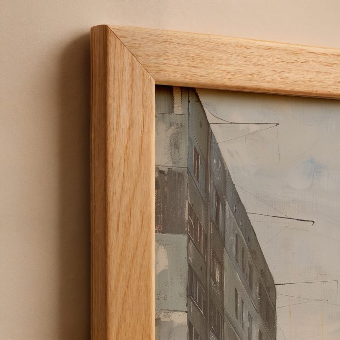 minimalist perspektif tablosu – yakın çekim