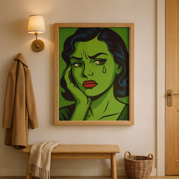 pop art tablo antrede